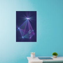 Sterrengroep, Abstracte Fantasie Fractale Kunst