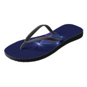 Sterrengroep, Abstracte Fantasie Fractale Kunst Teenslippers (Schuin)