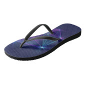 Sterrengroep, Abstracte Fantasie Fractale Kunst Teenslippers (Schuin)