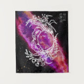 Sterrengroep Kanker Sterrenbeeld Naam Dierenriemte Wandkleed (Voorkant)