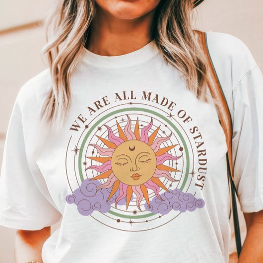 Sterrengstof Retro Boho Zon Tri-Blend Shirt