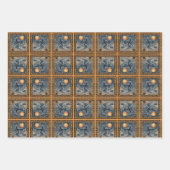 Sterrenheks Halloween Inpakpapier Vel (Voorkant)