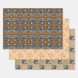 Sterrenheks Halloween Inpakpapier Vel