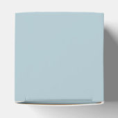 Sterrenhemel en maan baby shower welkom bedankdoosjes (Bovenkant)