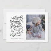 sterrenhemel handletter vakantiekaart met 3 foto's feestdagenkaart (Voorkant)