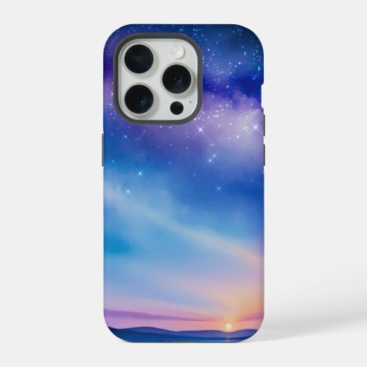 Sterrenhemel iPhone Hoesje (Achterkant)