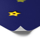 sterrenhemel met luke 2:10-11 poster (Hoek)