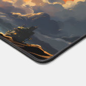 Sterrenhemel op vuur bureaumat (Hoek)