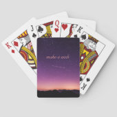 Sterrenhemel  pokerkaarten (Achterkant)