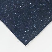 Sterrenhemel Sterrenstelsel Ruimte Kosmisch Donker Fleece Deken (Hoek)