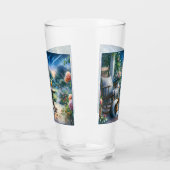 Sterrenhemel Tuin Veranda Sheltie Droom Glas (Links)