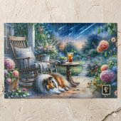 Sterrenhemel Tuin Veranda Sheltie Droom Legpuzzel