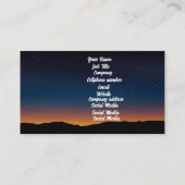 sterrenhemel visitekaartje (Achterkant)