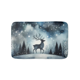 Sterrenhemel Winter Nacht Herten Badmat