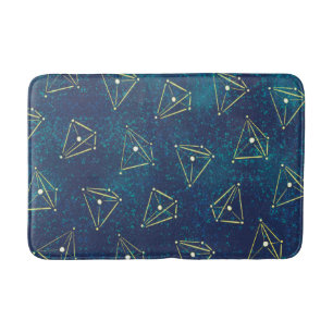 Sterrenhemelruimte geometrieconstellaties badmat