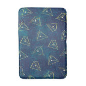 Sterrenhemelruimte geometrieconstellaties badmat (Voorkant Verticaal)