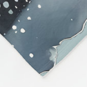 Sterrenherten Nacht Herten Fleece Deken (Hoek)