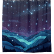 Sterrenheuvels nacht