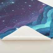 Sterrenheuvels nacht sherpa deken (3/4)