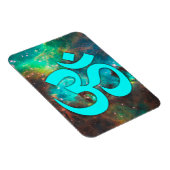Sterrenhoop Aqua Om Symbool Magneet (Rechterzijde)
