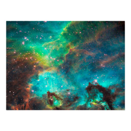 Sterrenhoop NGC 2074 in kosmische wolk waarde Perfect Poster