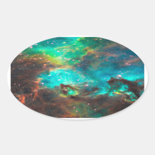 Sterrenhoop NGC 2074 Ovale Sticker