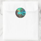 Sterrenhoop NGC 2074 Ronde Sticker (Tas)