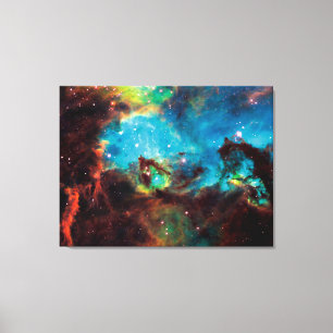 Sterrenhoop NGC 2074 Tarantula-nevel ruimtefoto Canvas Afdruk