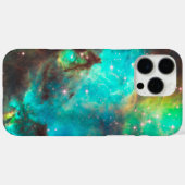 Sterrenhoop NGC 2074 Turquoise ruimtefoto Case-Mate iPhone Case (Achterkant (horizontaal))