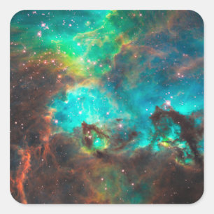 Sterrenhoop NGC 2074 Vierkante Sticker