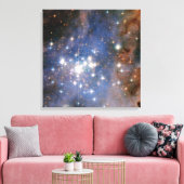 Sterrenhoop Trumpler 14. Canvas Afdruk (Insitu (Woonkamer))