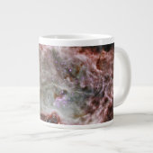 Sterrenhopen in het midden van de vlamnevel. grote koffiekop (Voorkant rechts)