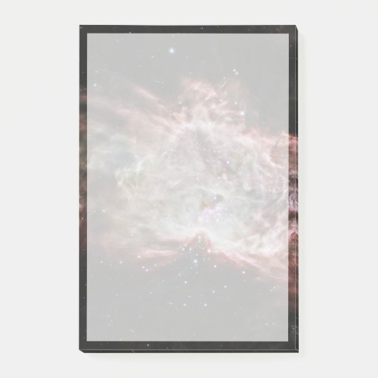 Sterrenhopen in het midden van de vlamnevel. post-it® notes (Voorkant)