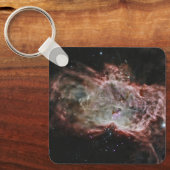 Sterrenhopen in het midden van de vlamnevel. sleutelhanger (Voorkant)
