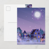 Sterrenhuizen in het maanlicht briefkaart (Voorkant / Achterkant)