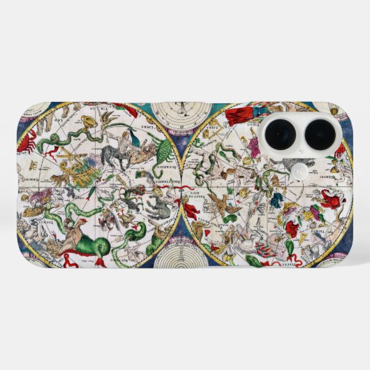 Sterrenkaart Case-Mate iPhone Case (Achterkant (horizontaal))