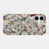 Sterrenkaart iPhone 16 Hoesje (Achterkant horizontaal)