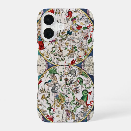 Sterrenkaart iPhone 16 Hoesje (Achterkant)