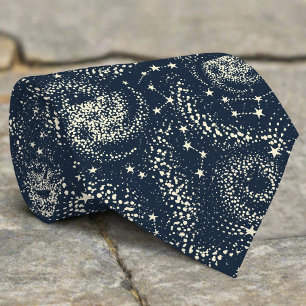 Sterrenkaart Sterrenbeelden Symbool Spaceastrologi Stropdas