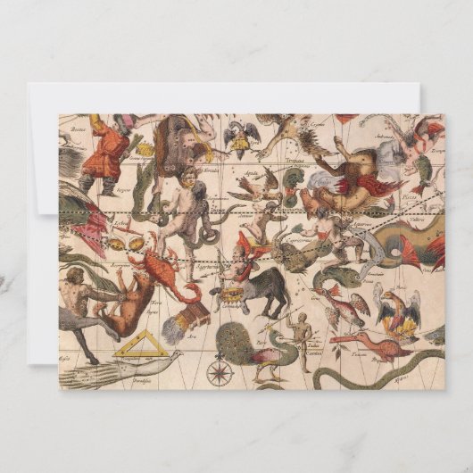 sterrenkaart van Constellation door Backer en Bro (Voorkant)