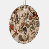  sterrenkaart van Constellation door Backer en Bro Keramisch Ornament (Rechts)