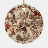  sterrenkaart van Constellation door Backer en Bro Keramisch Ornament (Voorkant)