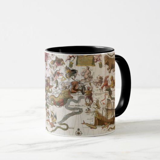 sterrenkaart van Constellation door Backer en Bro Mok (Voorkant rechts)