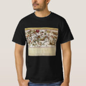 sterrenkaart van Constellation door Backer en Bro T-shirt (Voorkant)