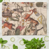 sterrenkaart van Constellation door Backer en Bro Theedoek (Gevouwen)