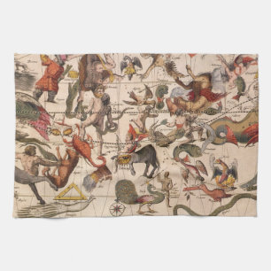 sterrenkaart van Constellation door Backer en Bro Theedoek