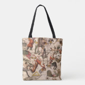  sterrenkaart van Constellation door Backer en Bro Tote Bag (Achterkant)
