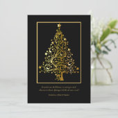 Sterrenkerst Wenskaart Feestdagenkaart (Staand voorkant)