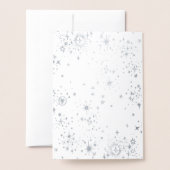 Sterrenkerstvakantie Folie Kaarten (Met envelop)