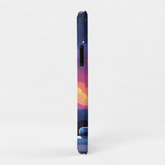 Sterrenkijken Paar Case-Mate iPhone Case (Achterkant/rechts)